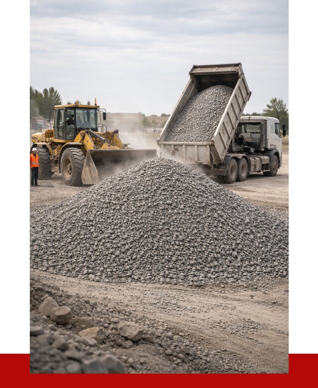 Купить щебень с доставкой в Иркутске от 2605 руб. | ПРОНЕРУДРкт