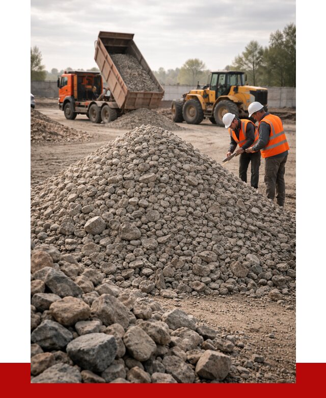 Гранитный щебень фракция 40-70 в Иркутске от 2605 руб ПРОНЕРУДРкт