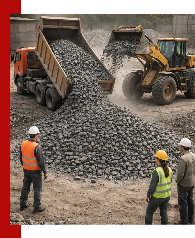 Щебень габбро-диабаз фракция 40–70 доставка в Иркутске