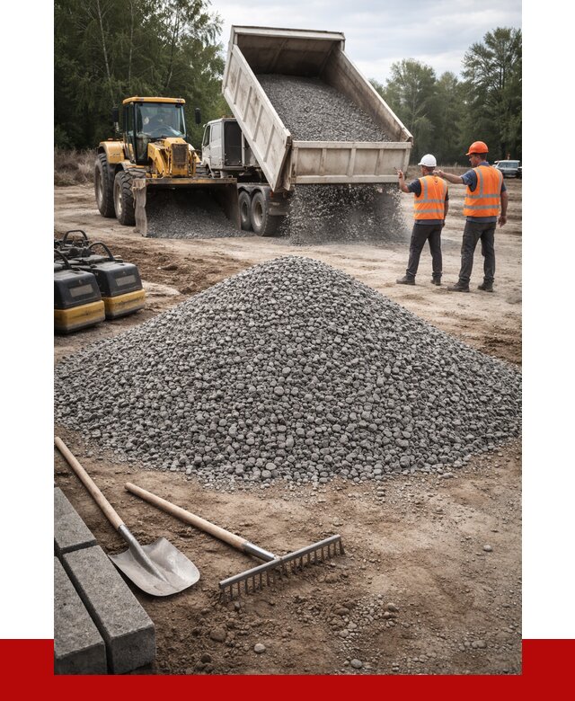 Гравийный щебень купить в Иркутске от 2292 р. ПРОНЕРУДРкт