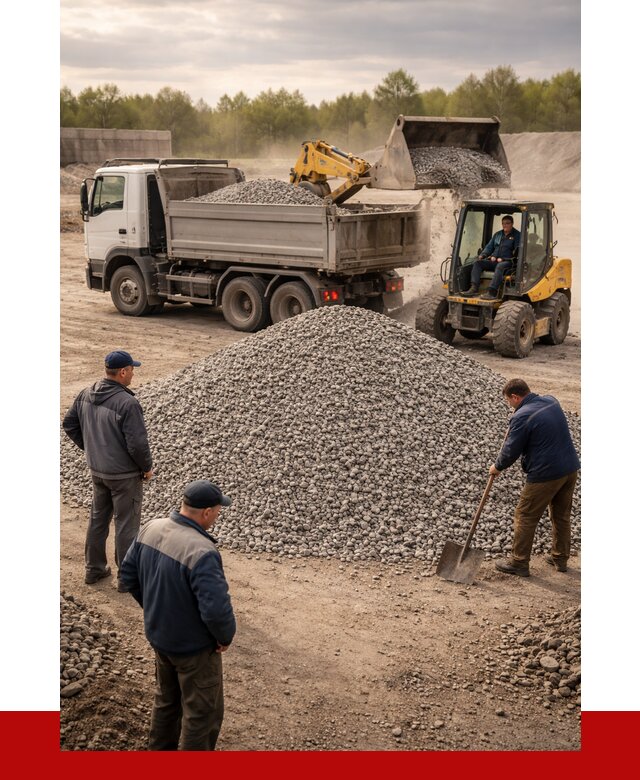 Гравийный щебень фракция 5-20 в Иркутске от 2501 р. ПРОНЕРУДРкт