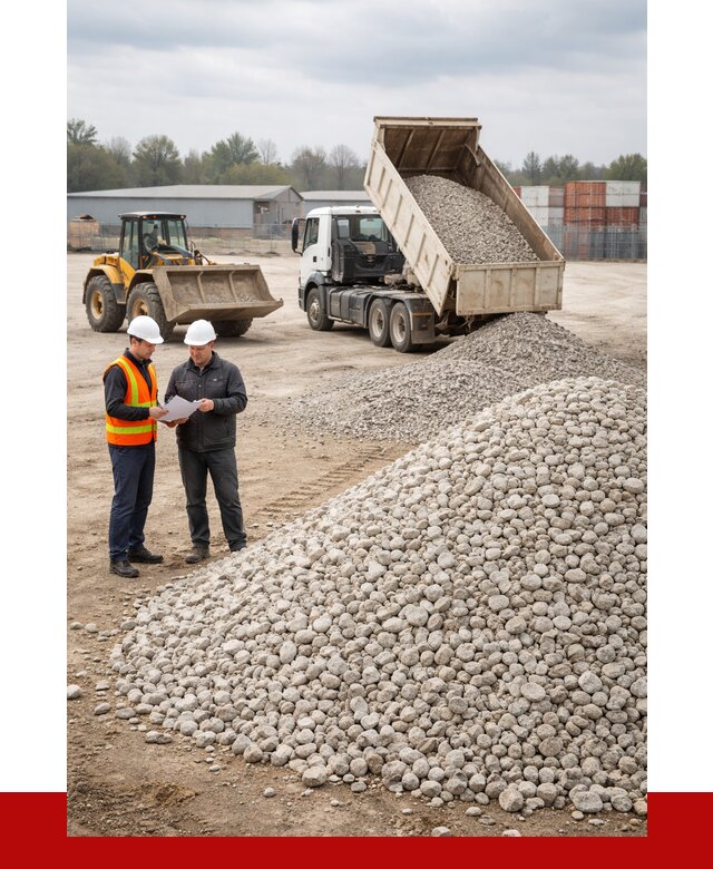 Известняковый щебень в Иркутске от 1459 р. доставка | ПРОНЕРУДРкт