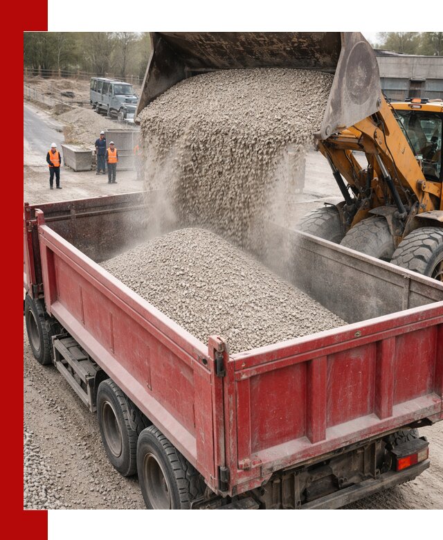 Купить известняковый щебень фракции 0-5 с доставкой в Иркутске