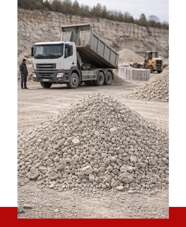 Известняковый щебень фракция 5-20 в Иркутске, 4376 р. ПРОНЕРУДРкт