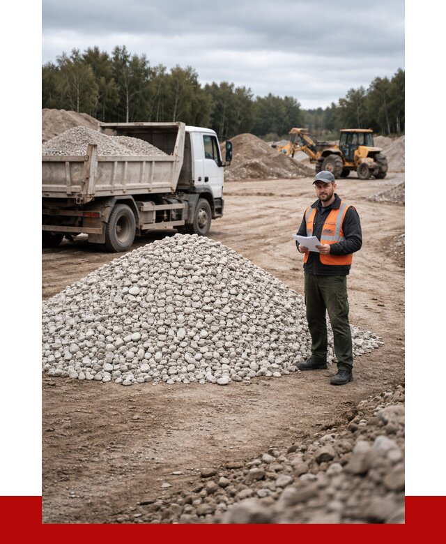 Доломитовый щебень в Иркутске купить от 2292 р., ПРОНЕРУДРкт