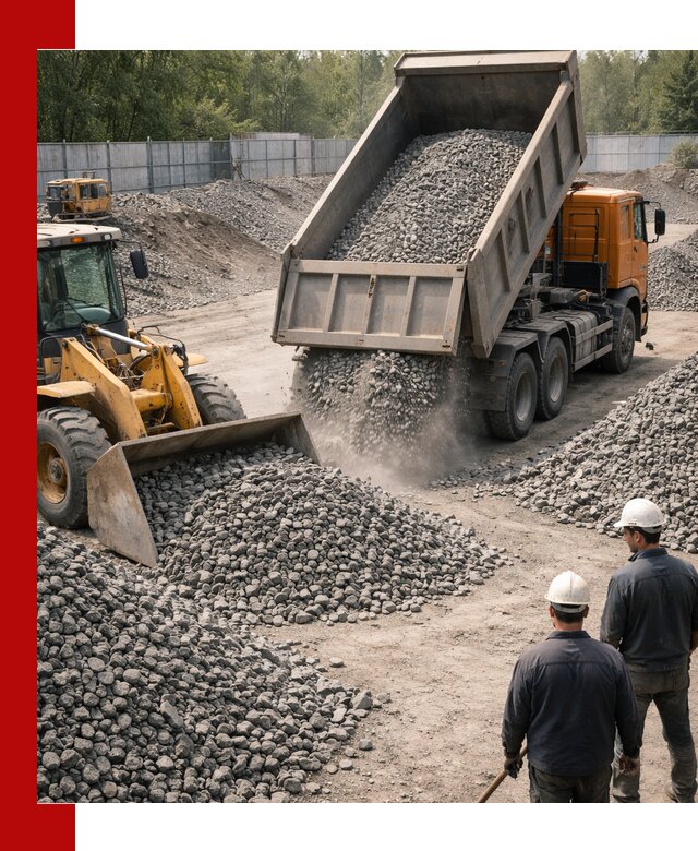 Шлаковый щебень фракция 20-40 доставка и продажа в Иркутске