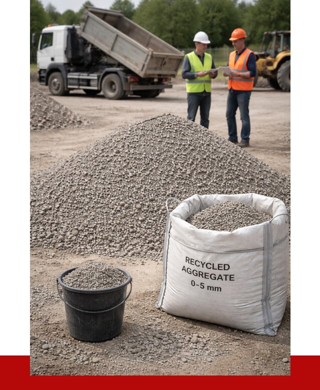 Вторичный щебень фракция 0-5 в Иркутске от 1667 р. ПРОНЕРУДРкт