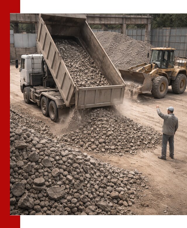 Вторичный щебень фракция 20-40 с доставкой в Иркутске