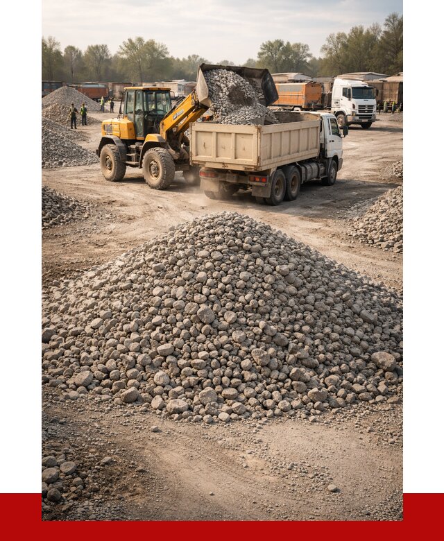 Вторичный щебень фракция 40-70 в Иркутске от 1813 р, ПРОНЕРУДРкт