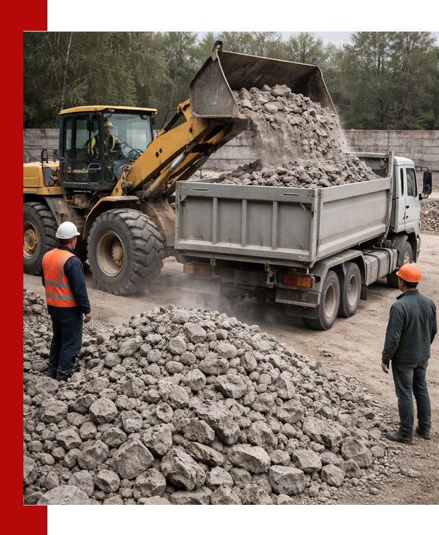 Вторичный щебень фракция 70–150 в Иркутске с доставкой