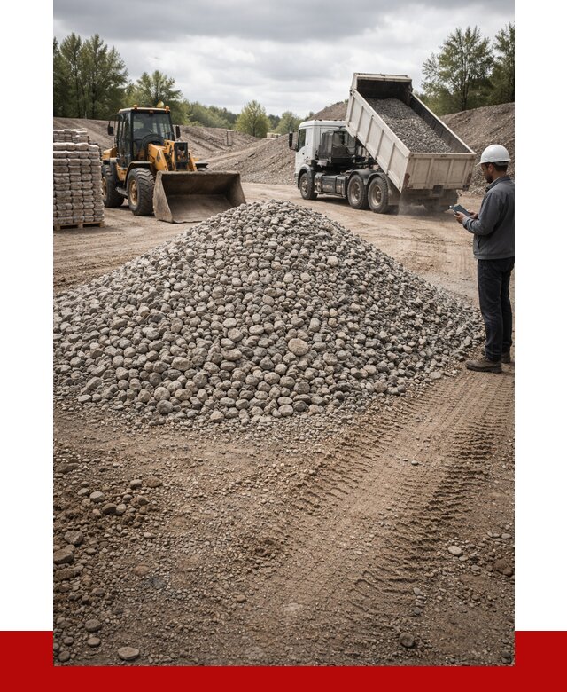 Купить бетонный щебень в Иркутске, от 3334 р. ПРОНЕРУДРкт