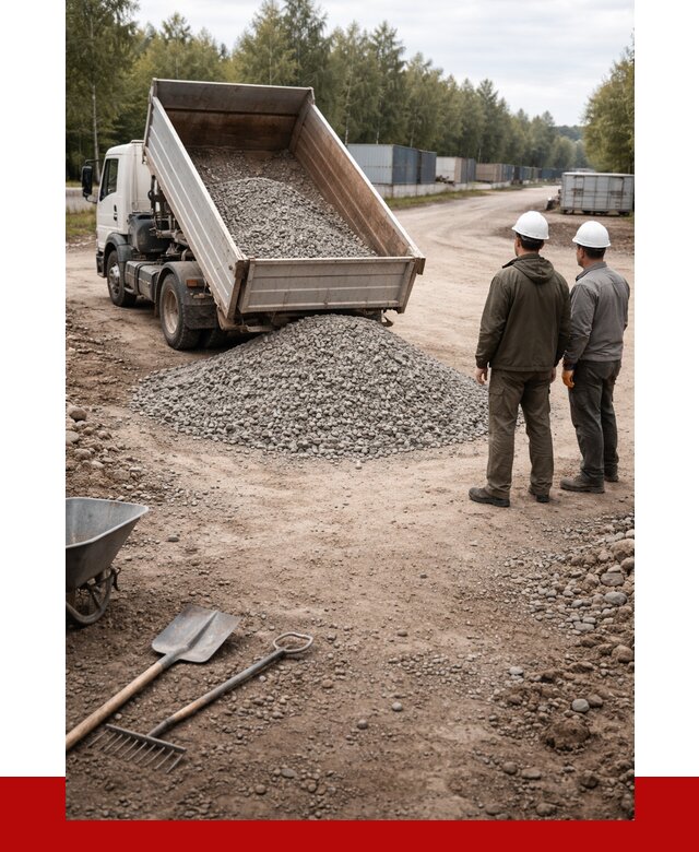 Бетонный щебень фракция 5-20 в Иркутске от 3334 р., ПРОНЕРУДРкт