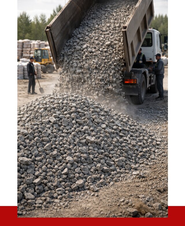 Бетонный щебень фракция 40-70 в Иркутске от 1875 р. ПРОНЕРУДРкт