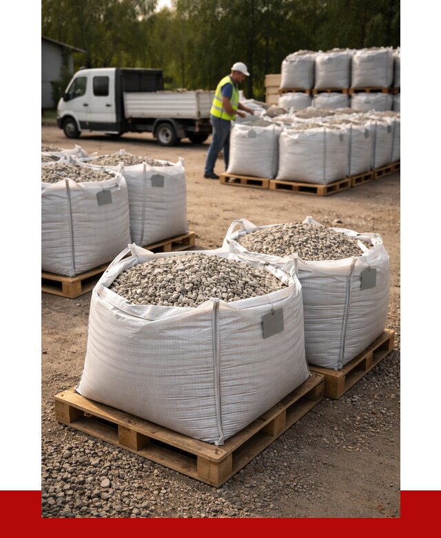 Щебень в мешках с доставкой в Иркутске от 4376 р. | ПРОНЕРУДРкт
