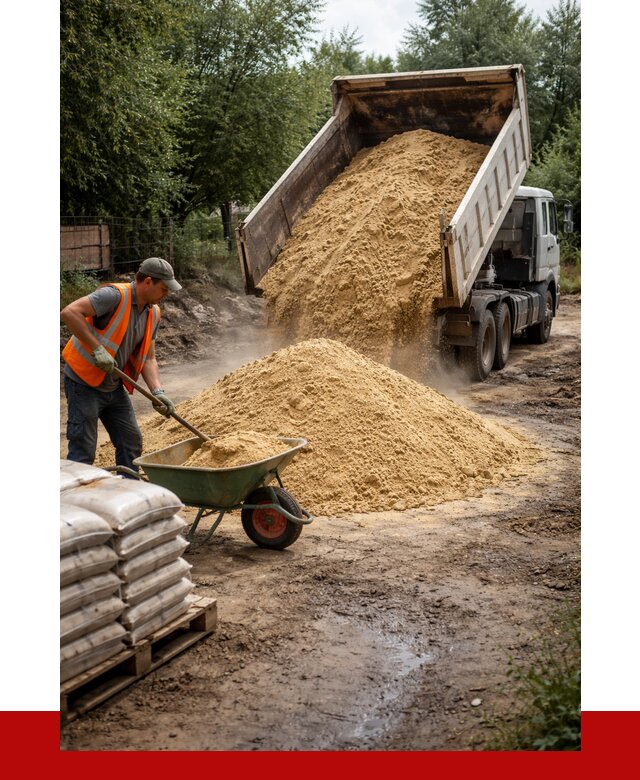 Купить песок с доставкой в Иркутске от 1875 р. | ПРОНЕРУДРкт