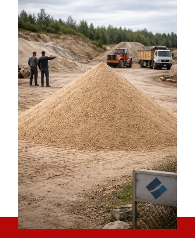 Карьерный песок навалом в Иркутске от 1875 р. | ПРОНЕРУДРкт