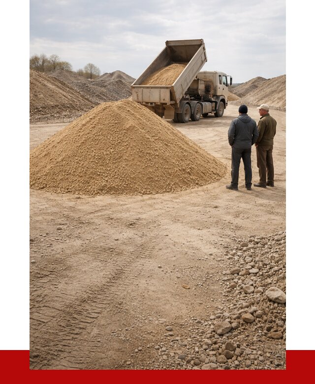 Карьерный песок крупнозернистый в Иркутске от 8856 р | ПРОНЕРУДРкт