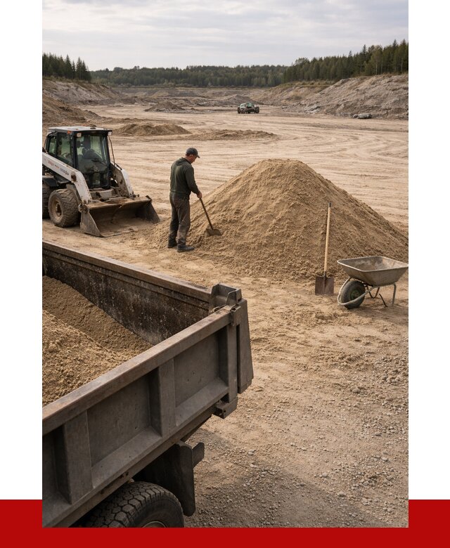 Карьерный песок среднезернистый в Иркутске, от 2292 р. ПРОНЕРУДРкт