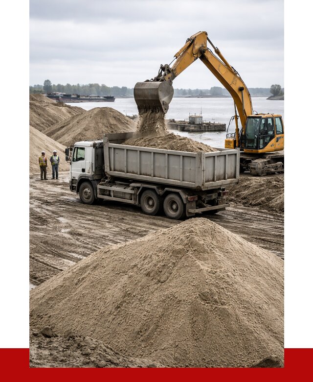 Купить речной песок навалом в Иркутске от 1875 р., ПРОНЕРУДРкт