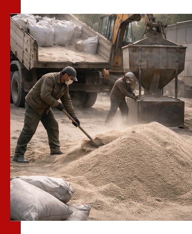 Кварцевый песок для пескоструя в Иркутске — доставка и качество