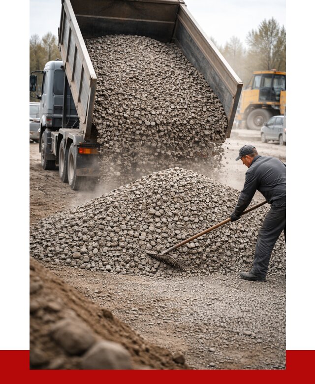 Гравий фракция 20-40 в Иркутске от 2605 р. доставка | ПРОНЕРУДРкт