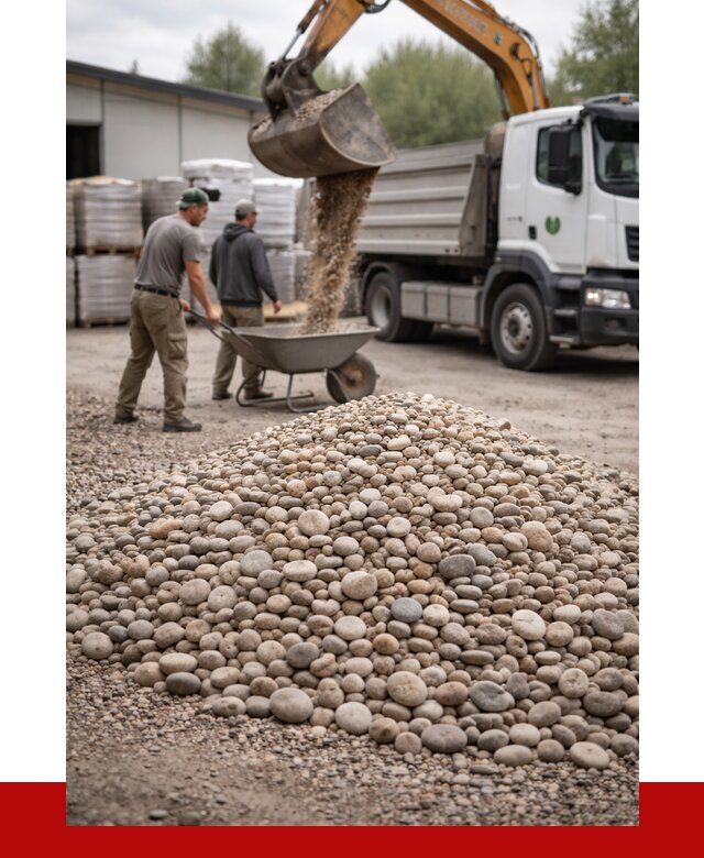 Галька декоративная в Иркутске от 3334 р. за куб | ПРОНЕРУДРкт