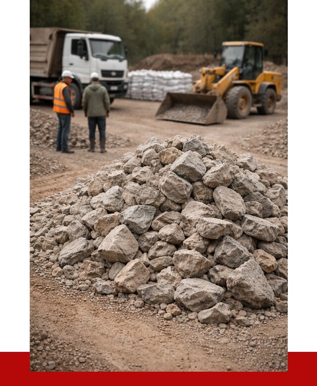 Купить бутовый камень с доставкой в Иркутске от 2396 р. | ПРОНЕРУДРкт