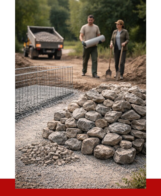 Камень для габионов фракция 100-200 в Иркутске от 5001 р. | ПРОНЕРУДРкт