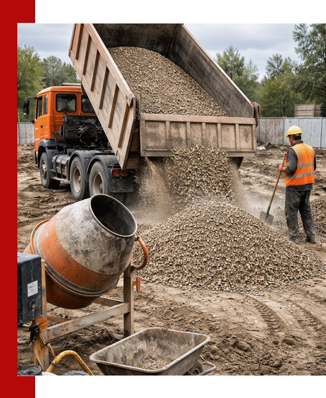 Опгс для бетона с доставкой самосвалом в Иркутске от производителя