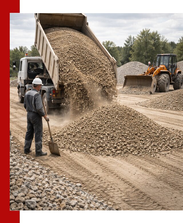 Доставка щпс С3 в Иркутске самосвалами и бортовыми грузовиками