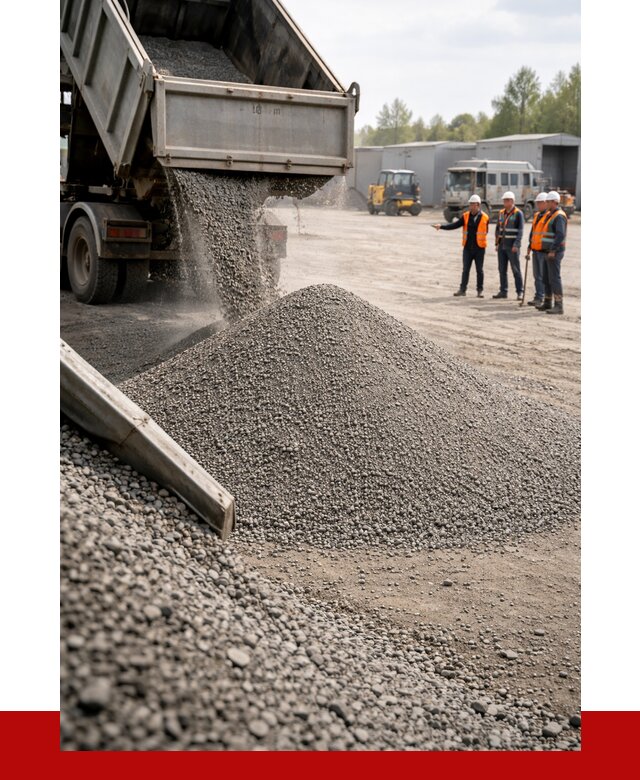 Гравийный отсев 0-5 в Иркутске от 1250 р. с доставкой | ПРОНЕРУДРкт