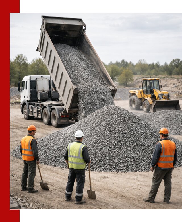 Доставка и продажа гранитной крошки в Иркутске