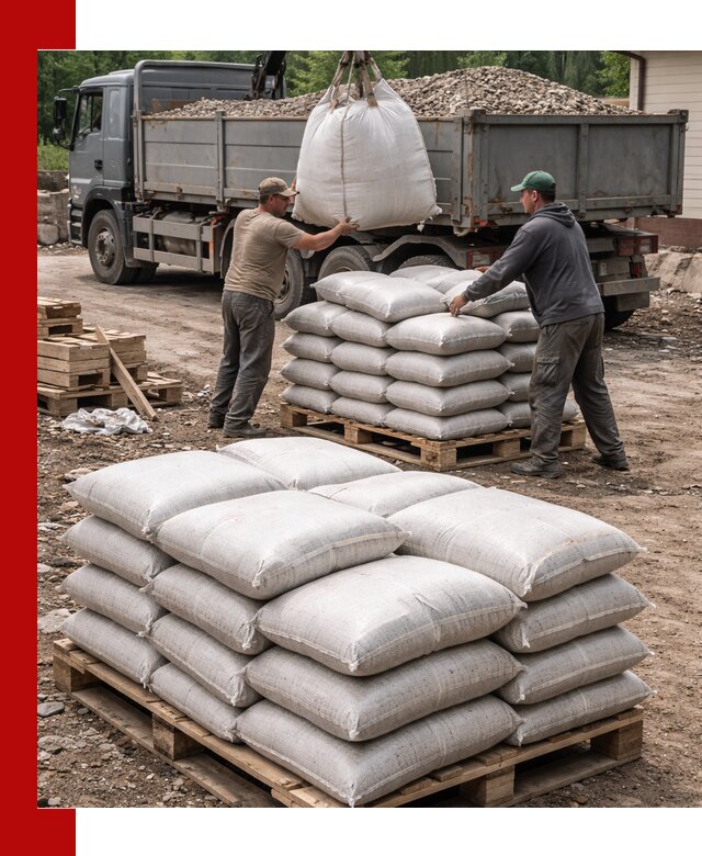 Керамзит в мешках с доставкой в Иркутске от компании-поставщика