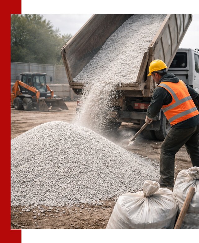 Доставка перлита вспученного в Иркутске оптом и в розницу