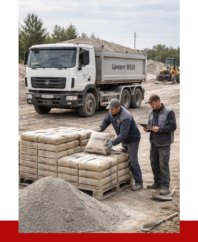 Купить цемент м500 с доставкой в Иркутске от 5418 р. | ПРОНЕРУДРкт