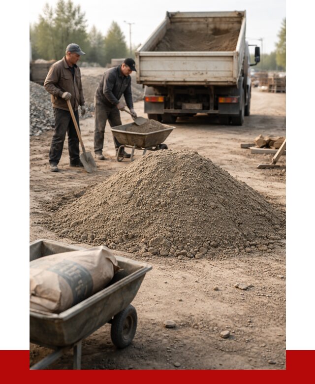 Цементно-песчаная смесь М150 в Иркутске от 4897 р. | ПРОНЕРУДРкт