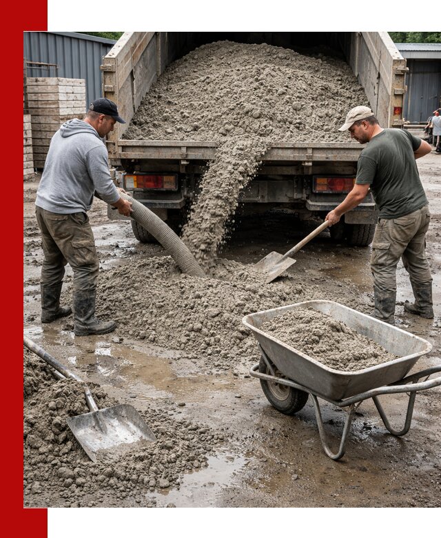 Цементно-песчаная смесь М150 доставка в Иркутске