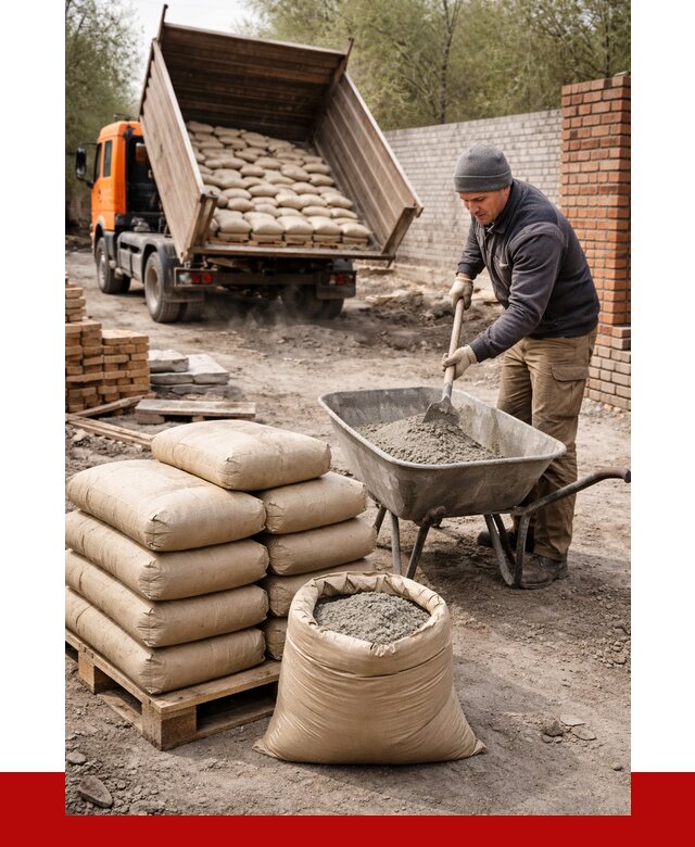 Купить сухую смесь для кладки в Иркутске от 1250 р. | ПРОНЕРУДРкт
