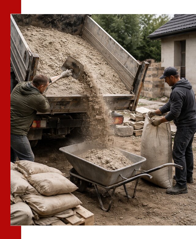 Качественная сухая смесь для кладки с доставкой в Иркутске