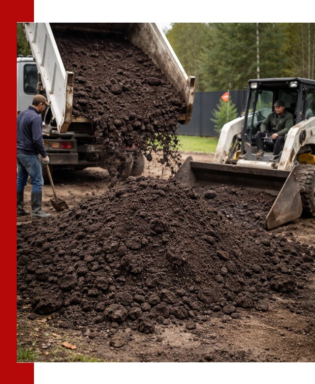 Плодородный грунт с доставкой в Иркутске для садов и огородов