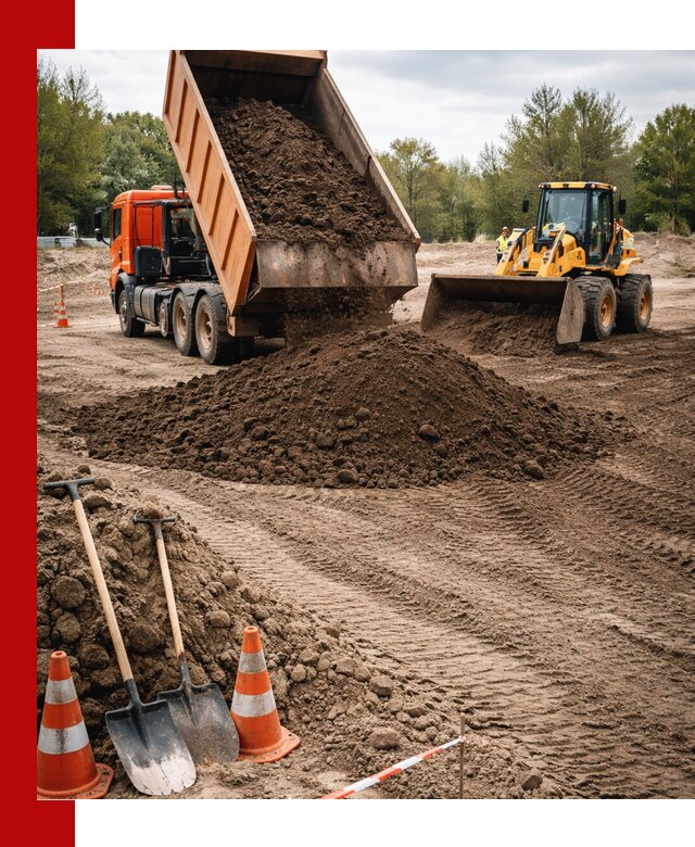 Поставка и доставка планировочного грунта в Иркутске