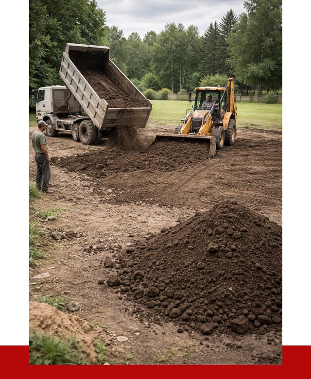 Грунт для выравнивания участка в Иркутске от 1250 р. | ПРОНЕРУДРкт
