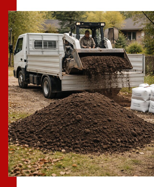 Доставка садовой земли в больших объёмах в Иркутске