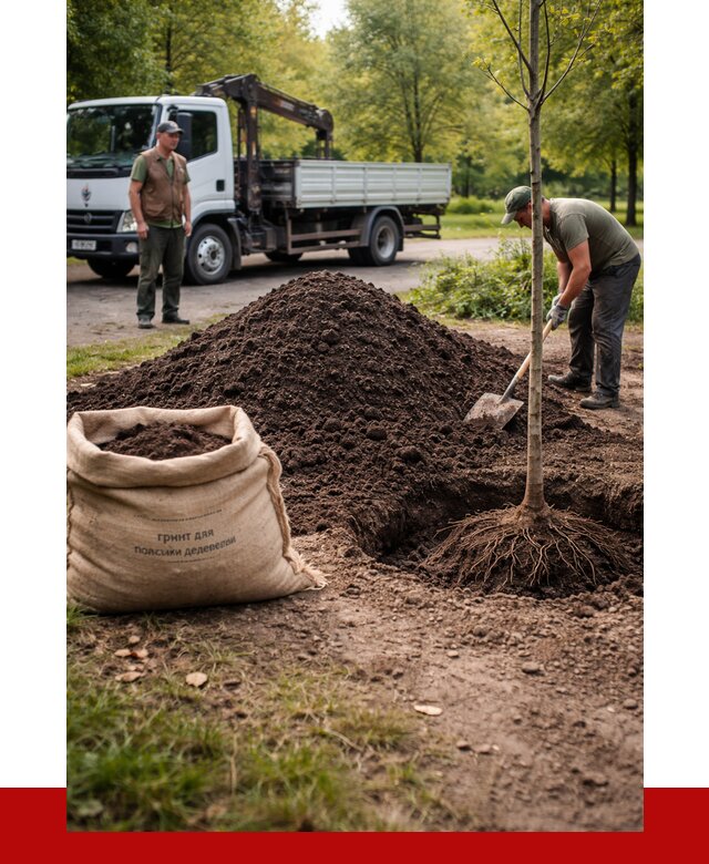 Грунт для посадки деревьев в Иркутске от 1250 р. | ПРОНЕРУДРкт