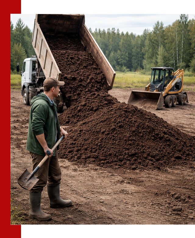 Купить верховой торф с доставкой в Иркутске для садоводства и растений