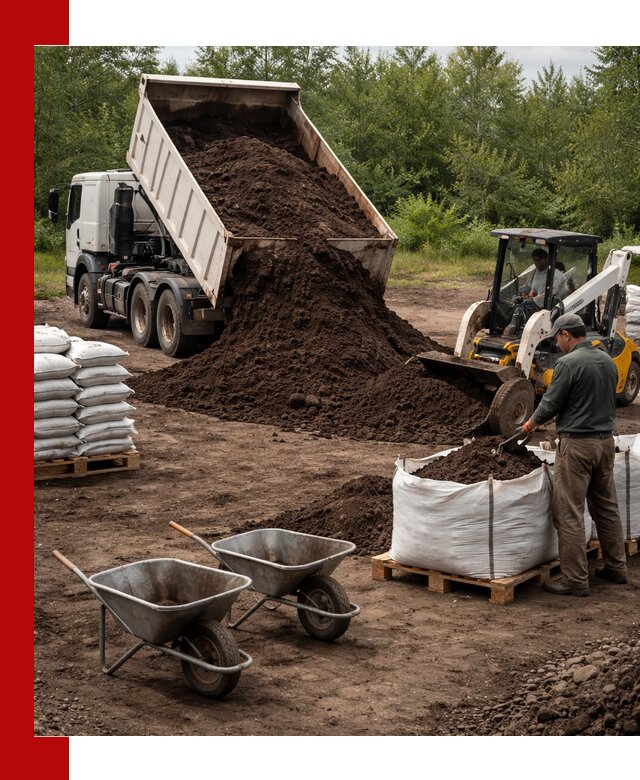 Доставка и продажа торфогрунта в Иркутске оптом и в розницу