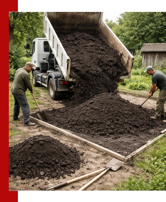 Купить чистый чернозем для огорода с доставкой в Иркутске