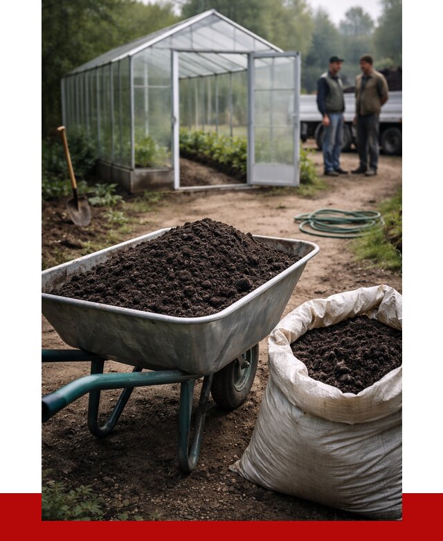 Чернозем для теплицы в Иркутске с доставкой от 1563 р. | ПРОНЕРУДРкт