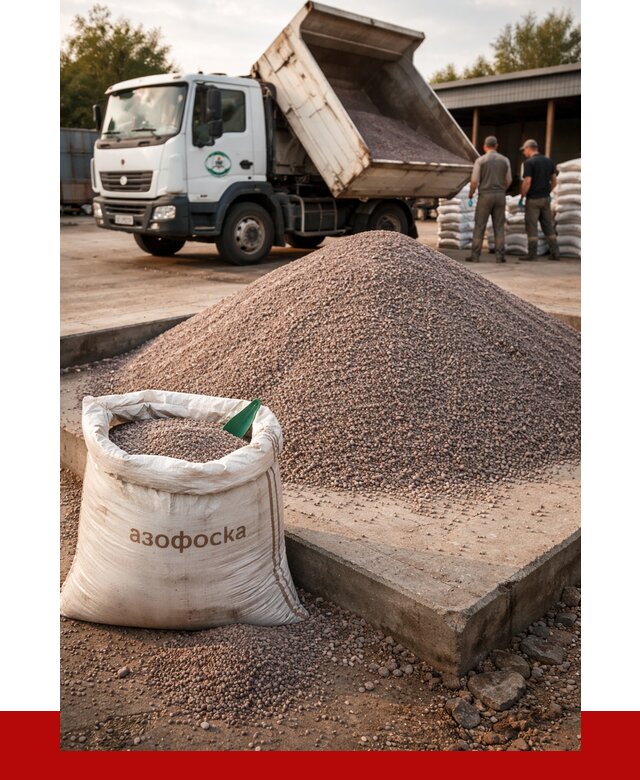 Купить азофоска в Иркутске с доставкой от 1250 р. за куб | ПРОНЕРУДРкт