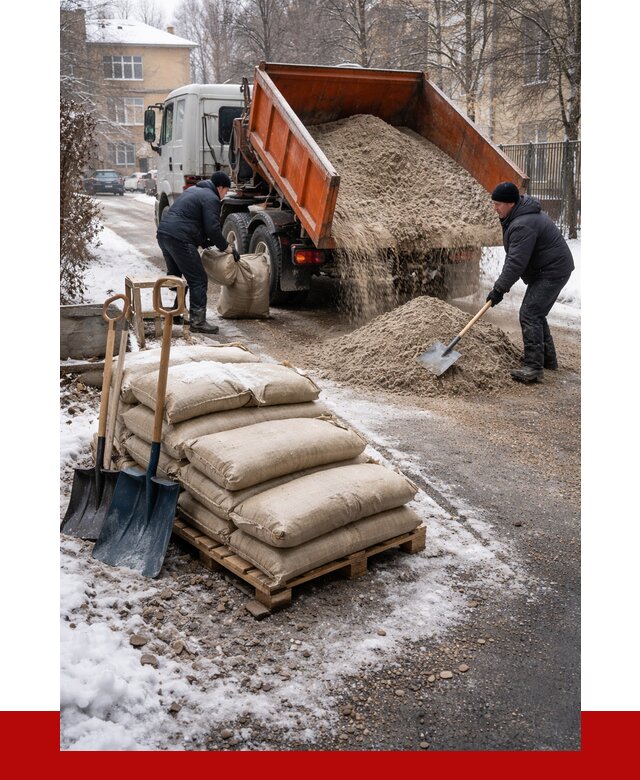 Противогололедные материалы оптом в Иркутске от 4376 р. | ПРОНЕРУДРкт
